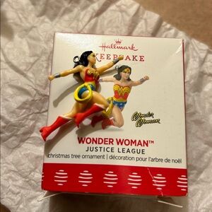 Hallmark Keepsake Ornament Wonder Woman Miniature Justice League 2017 in Box